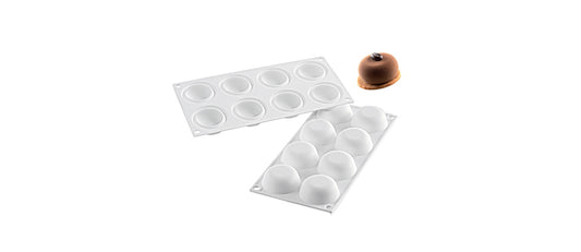 Stampo Stone 8 forme Ø cm 6,5 h 3 - stampo per pasticceria