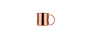 Tazza Mug placcato rame 40 Cl