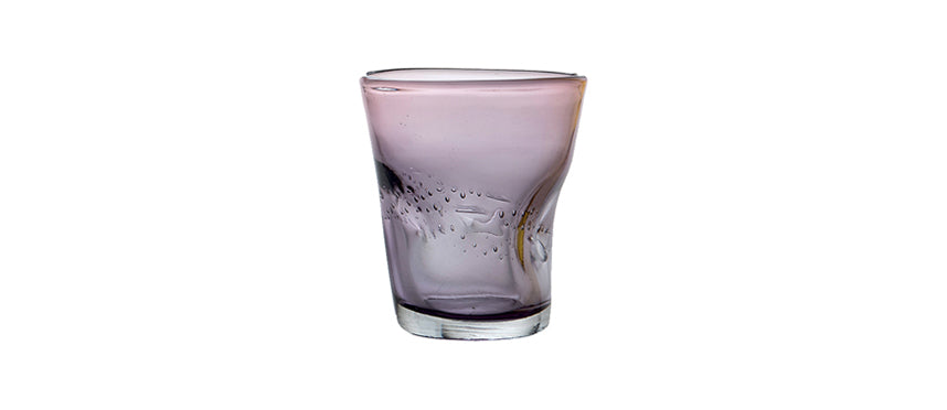 bicchiere acqua lilla Dalì vetro soffiato a bocca cl 35 Essentia - bicchiere tavola per tavola elegante e ristorazione, SKU 125550