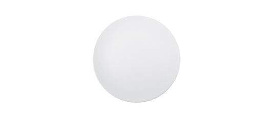 Piatto piano Monaco bianco opaco Ø cm 26 - piatto piano