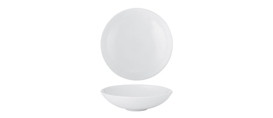 Piatto fondo Monaco bianco opaco Ø cm 19 - piatto fondo