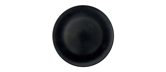 Piatto piano Monaco nero opaco Ø cm 32 - piatto piano