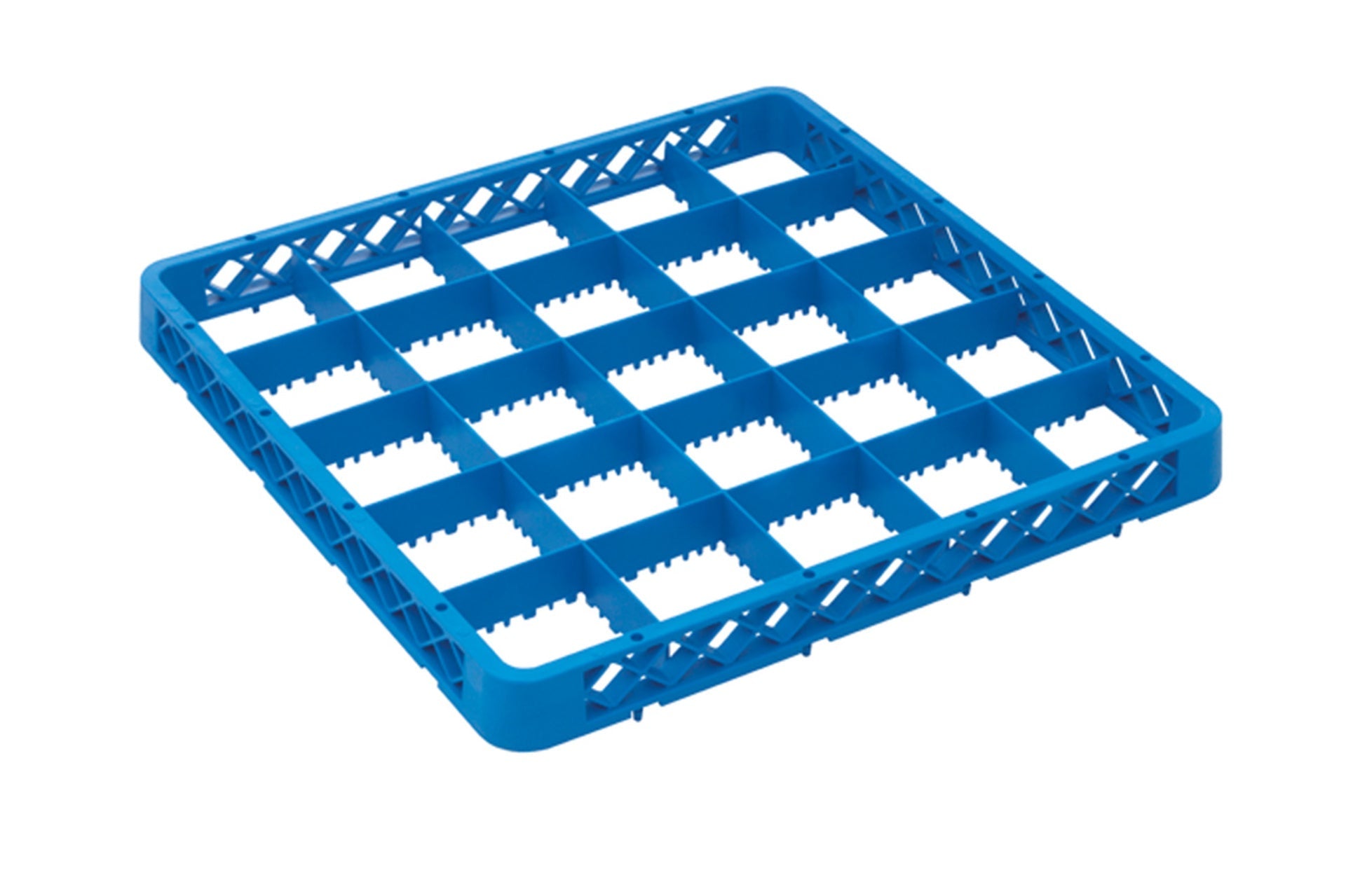 Rialzo per base 25 scomparti blu cm 50x50 articoli