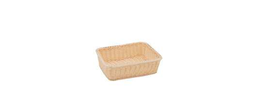 cesta gn 1/2 cm 26,5x32,5 h 10 - cestino buffet per presentare pane, prodotti da forno, frutta e piccole preparazioni