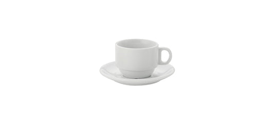 piattino per tazza the londra impilabile bianco piattino per caffetteria
