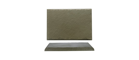 Vassoio impilabile verde oliva cm 33,5x23,5 h 2,5