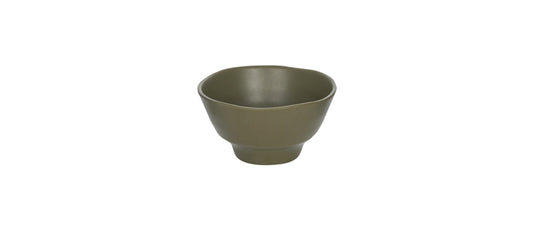 Coppetta tonda verde oliva h 5,9 Ø cm 11,2