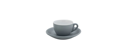 Tazza the grigio parigi tazze economiche colorate interno bianco
