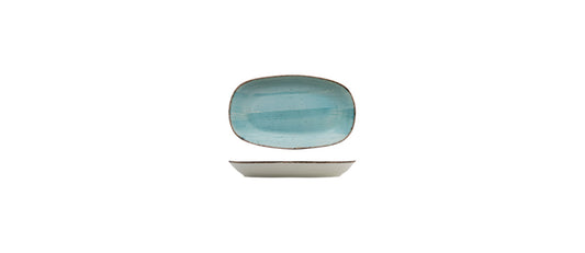 vassoio fondo Avanos Azzurro cm 19x11 - vassoio