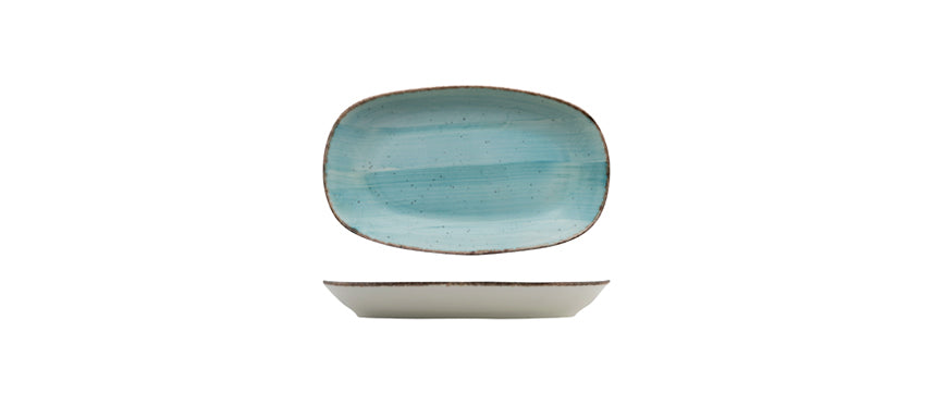 vassoio fondo Avanos Azzurro cm 34x20 - vassoio