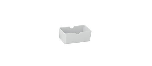 Portabustine zucchero porcellana cm 10,2x6,3 h 4