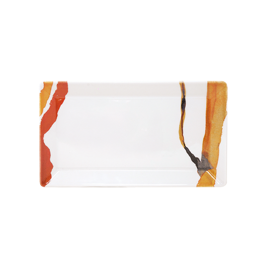 Vassoio rettangolare kimi flora 29x17,5 cm