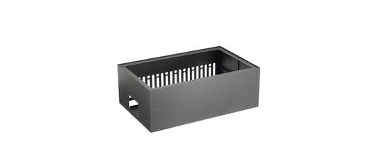 Base Caleido inox carbone h 20