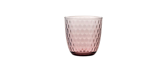 Bicchiere slot lilac rose cl 29 h 8,2 Ø cm 8,4