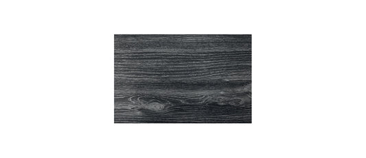 Confezione 12 pezzi effetto legno nero cm 45x30