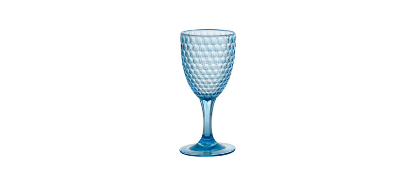 calice diamond blu Outdoor San cl 35 Essentia - calice vino per tavola elegante e ristorazione, SKU 132139