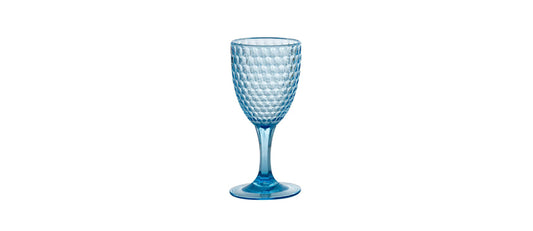 calice diamond blu Outdoor San cl 35 Essentia - calice vino per tavola elegante e ristorazione, SKU 132139