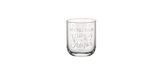 bicchiere acqua graphica cl 39,5 bicchiere per acqua
