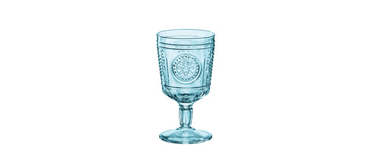 Calice candy blu romantic cl 32 h 15 Ø cm 8,3