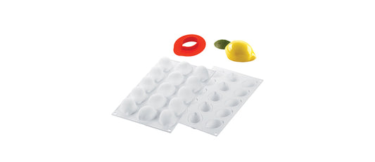 Stampo Limone con Tagliapasta 15 forme cm 5,5x3,8 h 2,7 - stampo per pasticceria