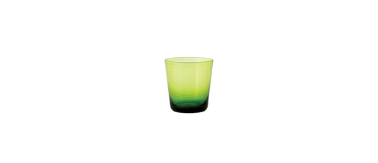 Bicchiere acqua verde easy vetro colorato cl 34 h 9,5 Ø cm 8,6