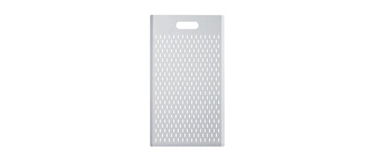 Asse/Pala pizza alluminio rettangolare forata con maniglia cm 70x40 - articolo per pasticceria