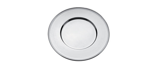Sottopiatto bordo inglese acciaio inox 18/10 Ø cm 31,5