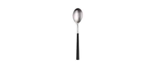 cucchiaino caffè Hive nero opaco forgiato finitura satinata acciaio inox 18/10 - cucchiaino caffè