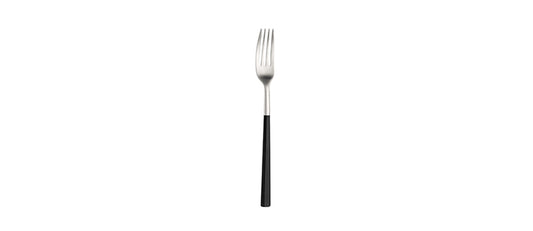 forchetta tavola Hive nero opaco forgiato finitura satinata acciaio inox 18/10 - forchetta tavola