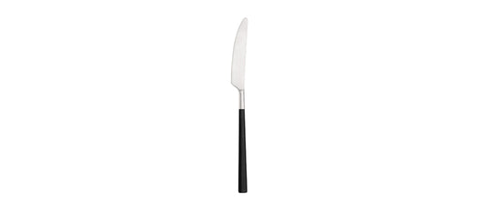 cucchiaio tavola Hive nero opaco forgiato finitura satinata acciaio inox 18/10 - cucchiaio tavola