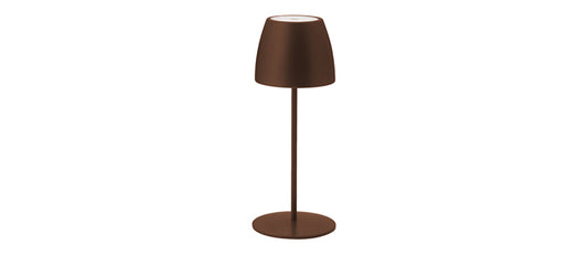 Lampada Sally marrone Ø cm 11,5 h 30