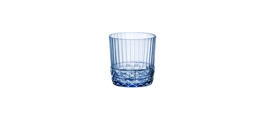 Bicchiere dof america '20s sapphire blue cl 38 h 9,2 Ø cm 8,8