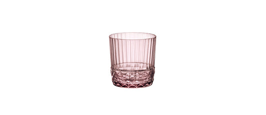 Bicchiere dof america '20s lilac rose cl 38 h 9,2 Ø cm 8,8