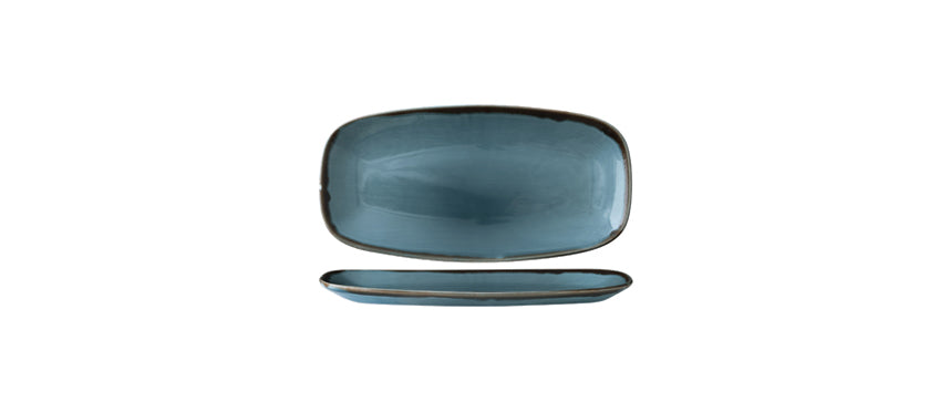 vassoio rettangolare harvest blue cm 29,8x15,3  professionale horeca