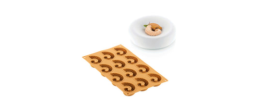 Stampo cm 30x18,1 h 3,5 per la realizzazione di 12 tentacoli cm 6x5,5 h 2 - stampo per pasticceria