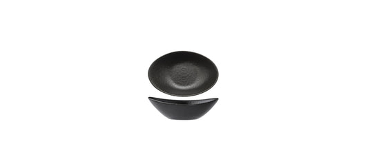 coppetta ovale Black Matt cm 11x7,5 - coppetta ovale