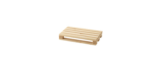 Vassoio pallet legno cm 20x13 h 3,5