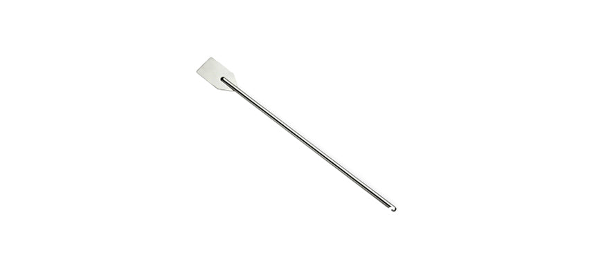 Pala/spatola inox cm 34,5x12 h 80 - accessorio per pasticceria