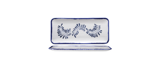 rectangular harvest mediterranean tray 34.6x15.6 cm