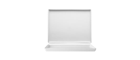 vassoio rettangolare bonna bianco porcellana cm 28x22 - articolo per la tavola