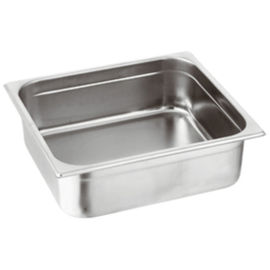 Bacinella gn 2/3 inox cm 35,3x32x2