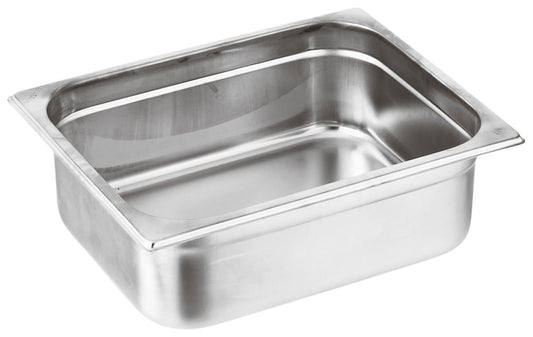 Bacinella gn 1/2 inox cm 32x26,5x6,5h articoli acciaio inox