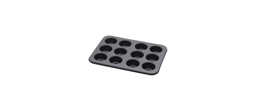 Stampo muffin 12 posti Ø mm 45 cm 24,5x18,5 h 2 - stampo per pasticceria