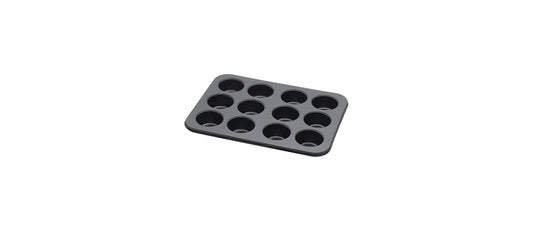 Stampo muffin 12 posti Ø mm 45 cm 24,5x18,5 h 2 - stampo per pasticceria