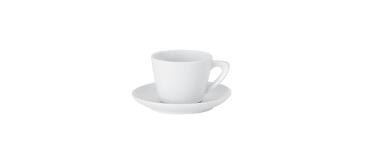 tazza thè sumatra porcellana bianca cl 17 con piattino piattino per caffetteria
