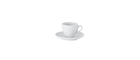 tazza caffe brasile porcellana bianca con piattino cl 7 piattino per caffetteria