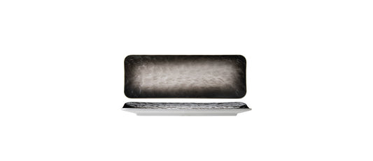 Vassoio rettangolare Shade nero cm 30x10,8 - articolo per la tavola