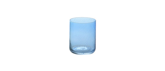 bicchiere acqua blu spiral cl 41  professionale horeca