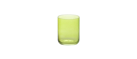 bicchiere acqua verde spiral cl 41  professionale horeca