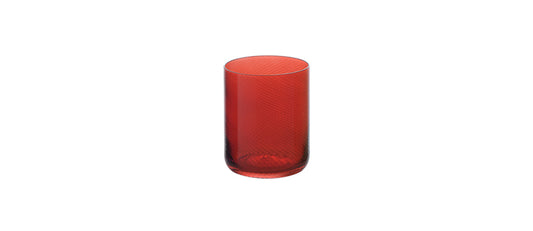 bicchiere acqua rosso spiral cl 41  professionale horeca